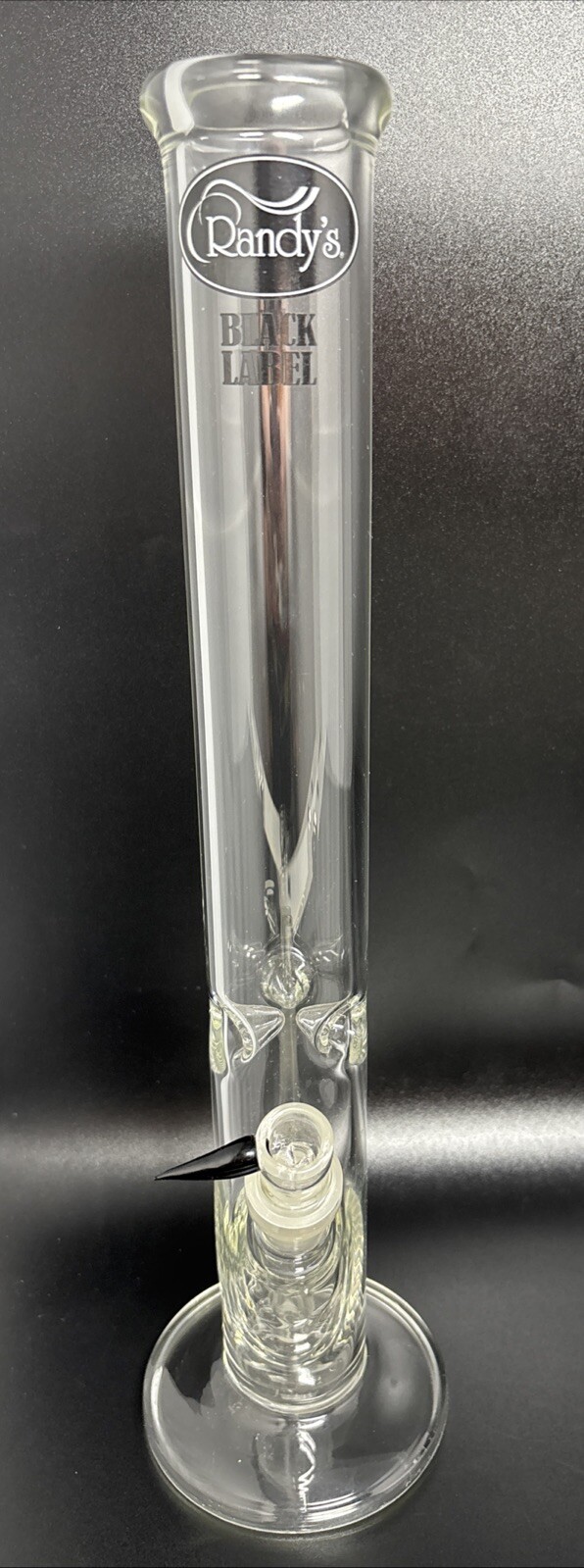Vintage Randy’s Waterpipe Bong 16.5 In Smoking Tobacco Cylinder Bottom Made USA