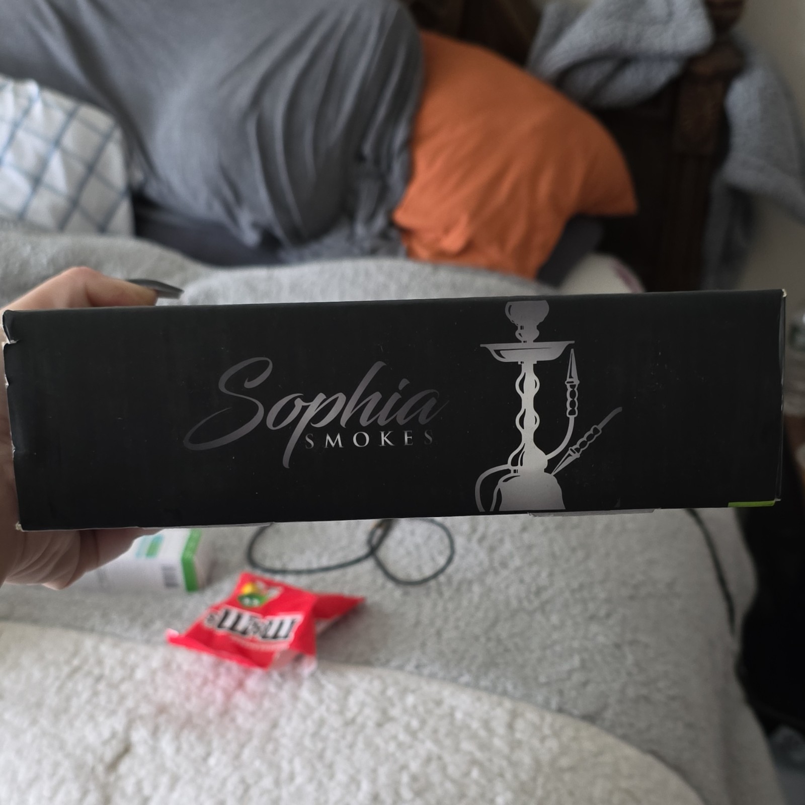 Portable Miami Hookah Sophia Smokes Acrylic Silicone Bowl Remote New Set of 2 US