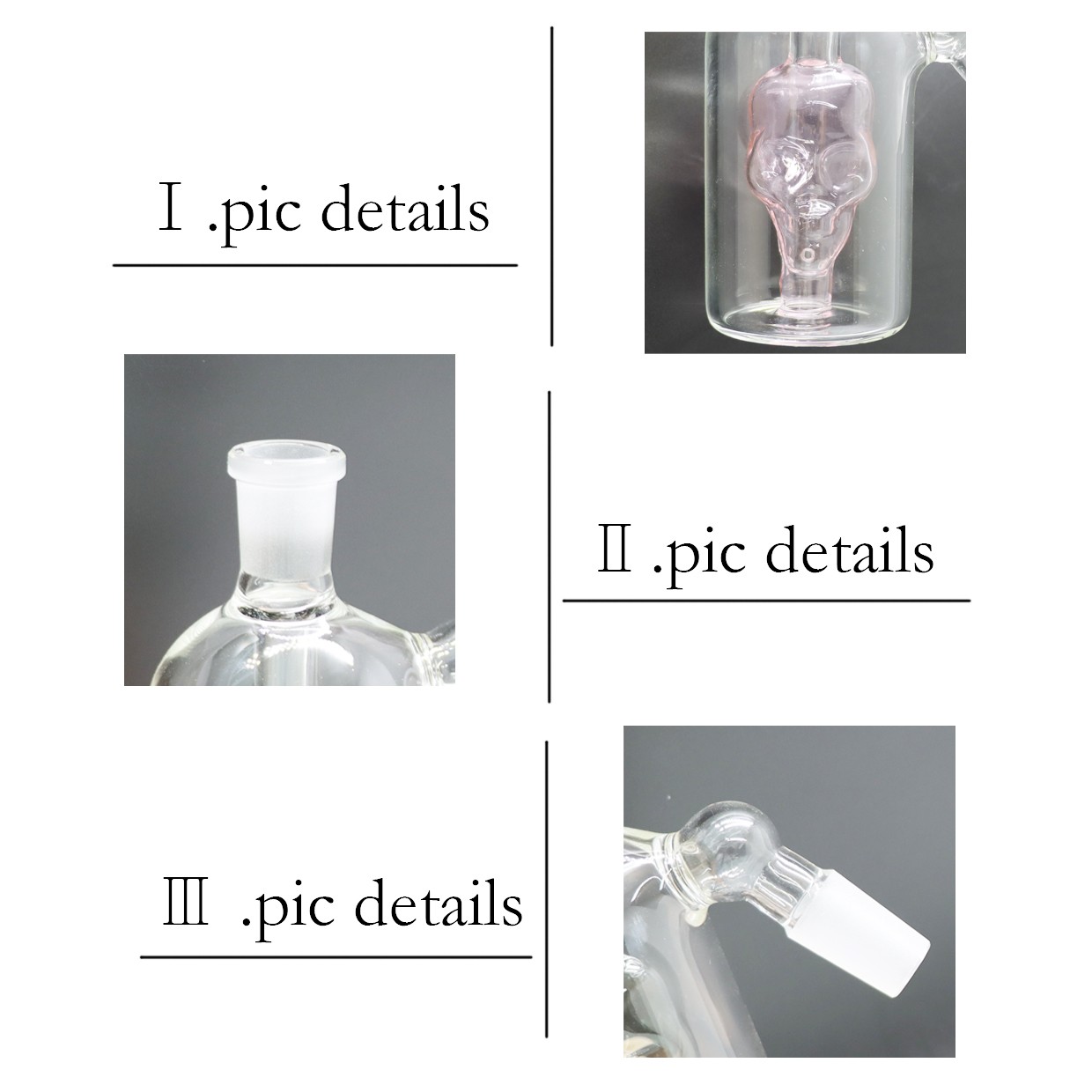 1pc 14mm Ash Catcher 90 Degree 90 ° Glass Water Bong Thick Pyrex Glass HANDMADE