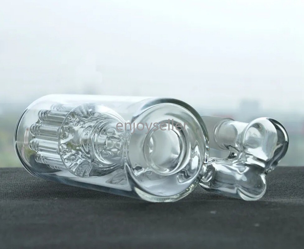 ash catcher 18MM Multiple tree branches bong 90 degrees glass recycle rig thick