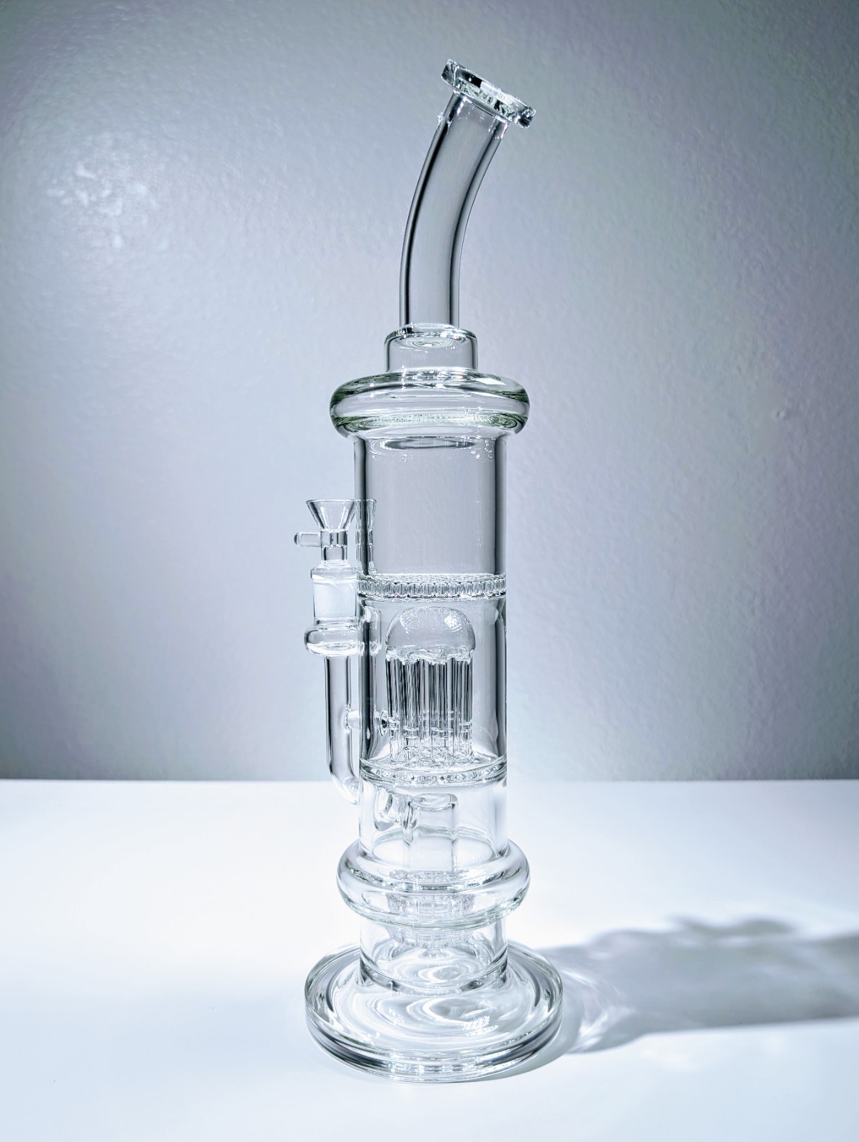 16&Prime; Thick Matrix Tree Honeycomb Percolators Glass Water Pipe Bong Premium Build