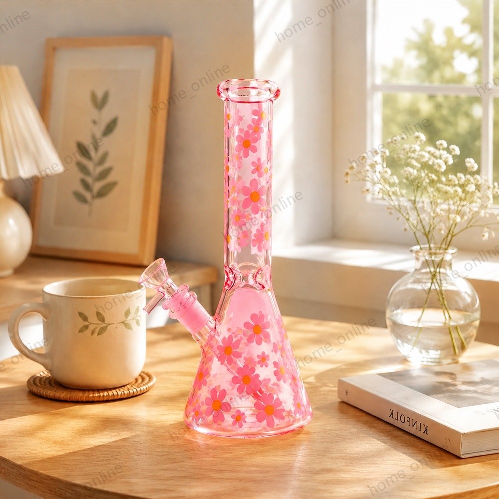 10&Prime; Heavy Duty Glass Beaker Bong Water Smoking Tobacco Pipe 14MM Bowl 2026