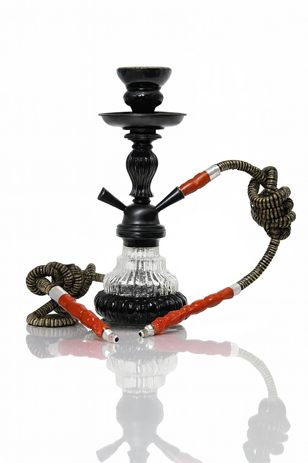 TANYA Hookah Kit – 2 Hose | Black | Complete Set | FREE Shipping