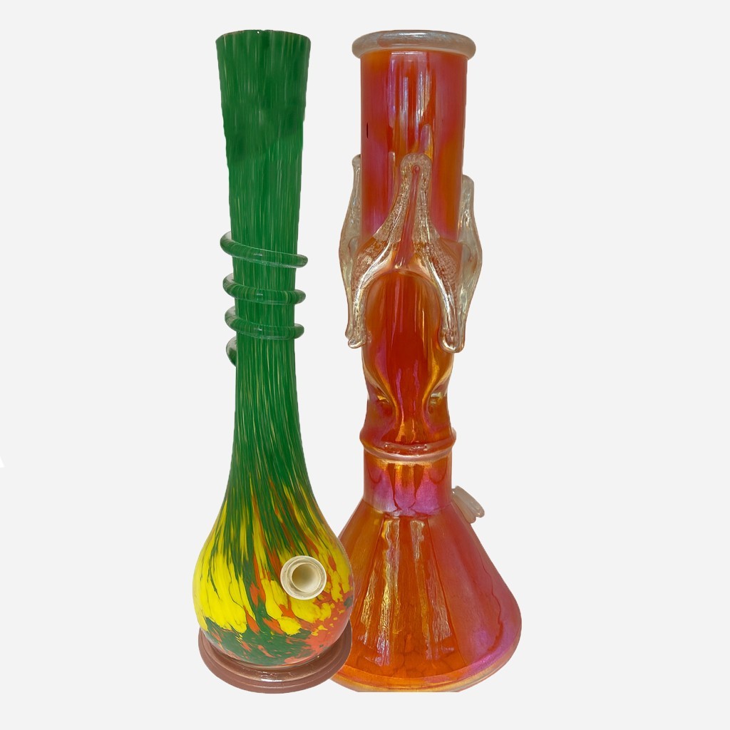 SOFT GLASS 16&Prime; HEAVY DESIGNED – ASSORTED STYLE / COLOR | 2CT MIXED SET