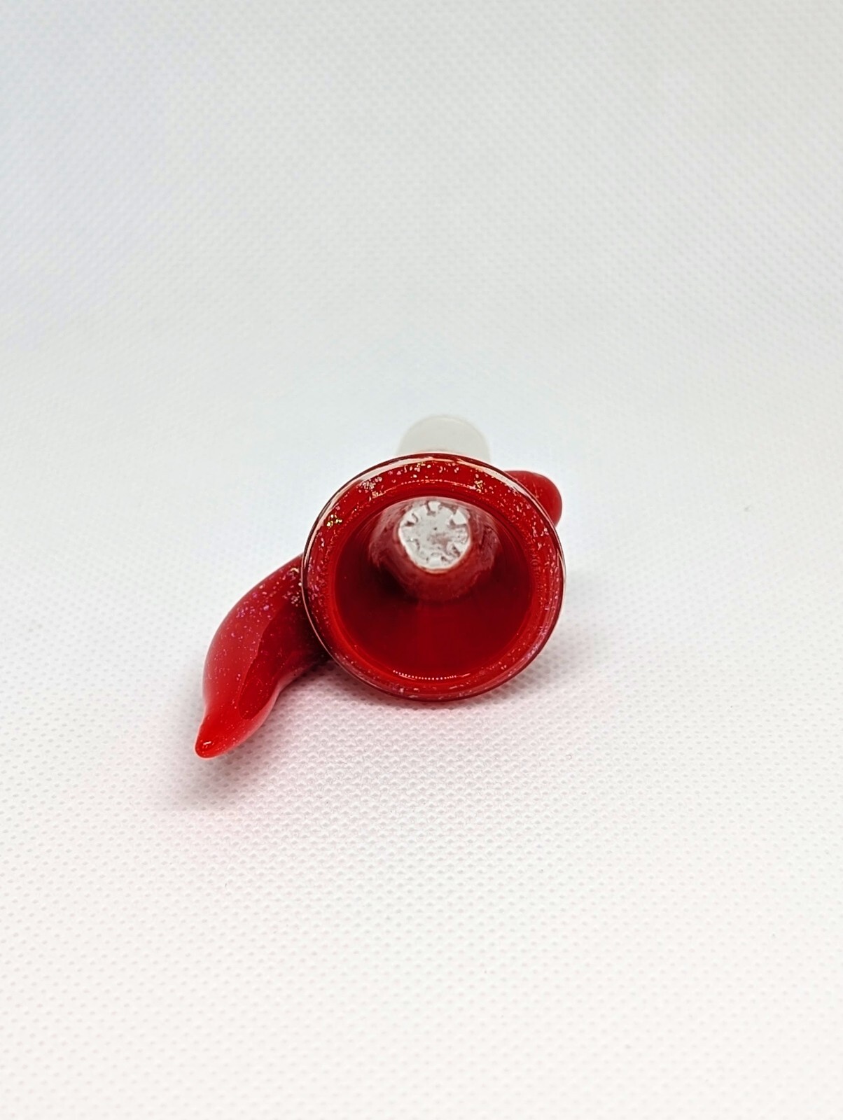 3&Prime; Screen Filter Crushed Opal Inferno Horn Bowl 14mm Funnel Slide Bong Hookah