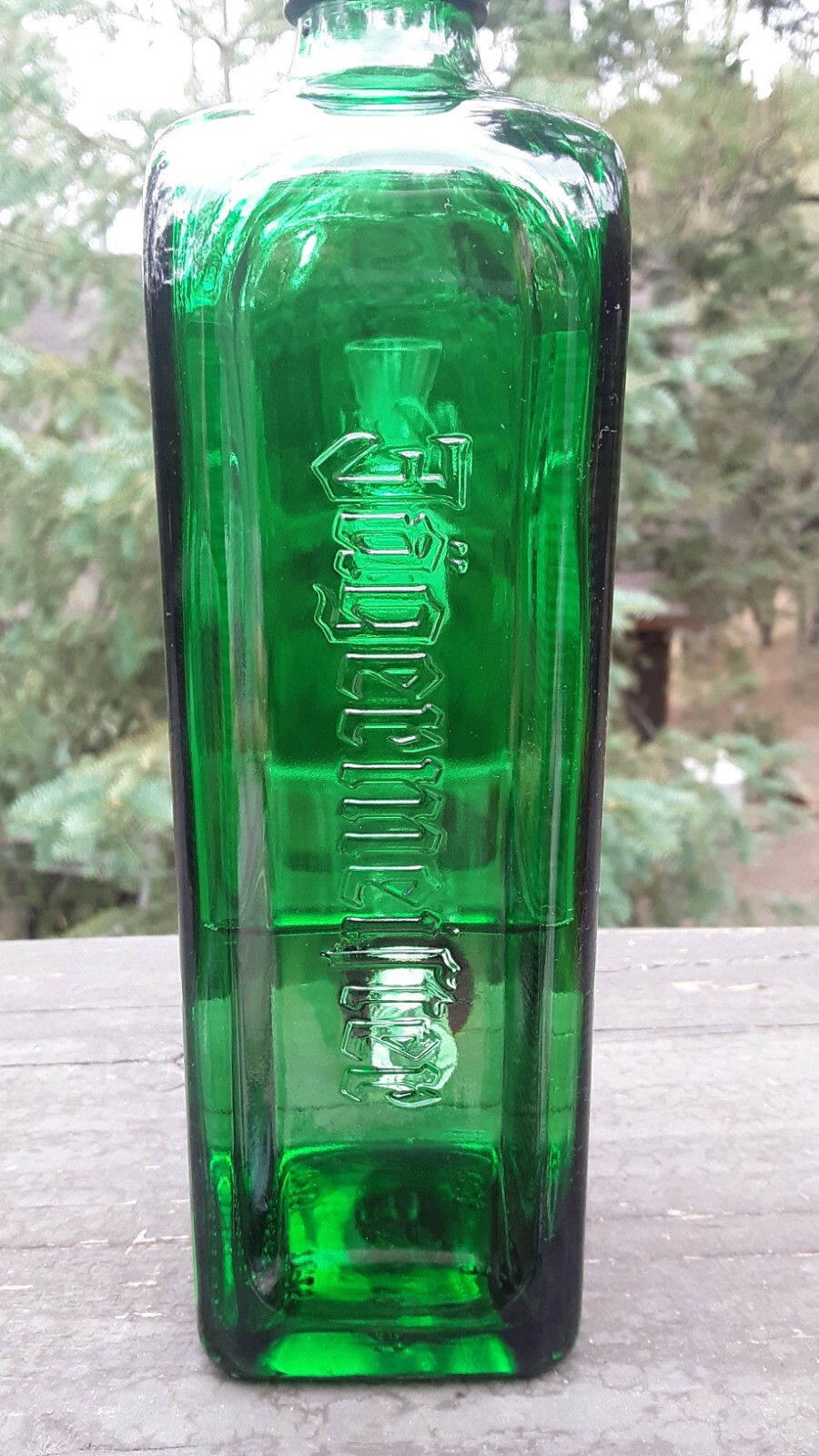Jager Bong! Jagermeister Liquor Bottle Bubbler Bong Heavy Glass- Quality Parts!