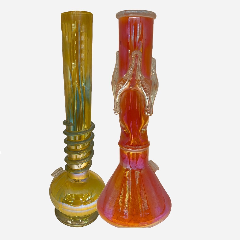 SOFT GLASS 16&Prime; HEAVY DESIGNED – ASSORTED STYLE / COLOR | 2CT MIXED SET