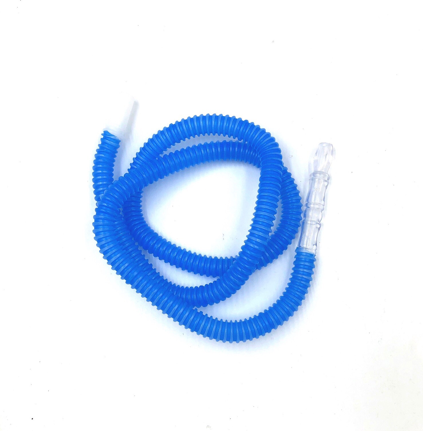 2 Ct Clear Color 48&Prime; Inches Disposable Hookah HOSE Long Handle Washable Medical