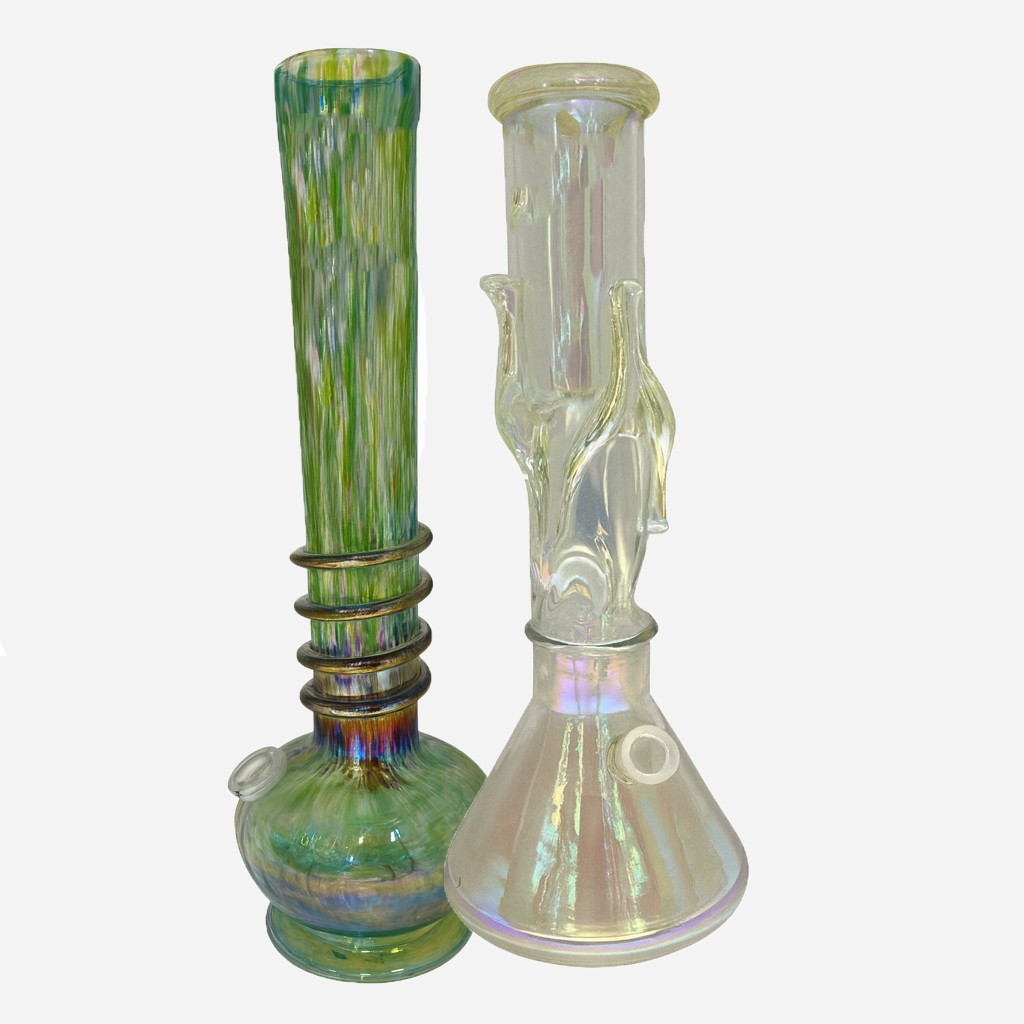 SOFT GLASS 16&Prime; HEAVY DESIGNED – ASSORTED STYLE / COLOR | 2CT MIXED SET