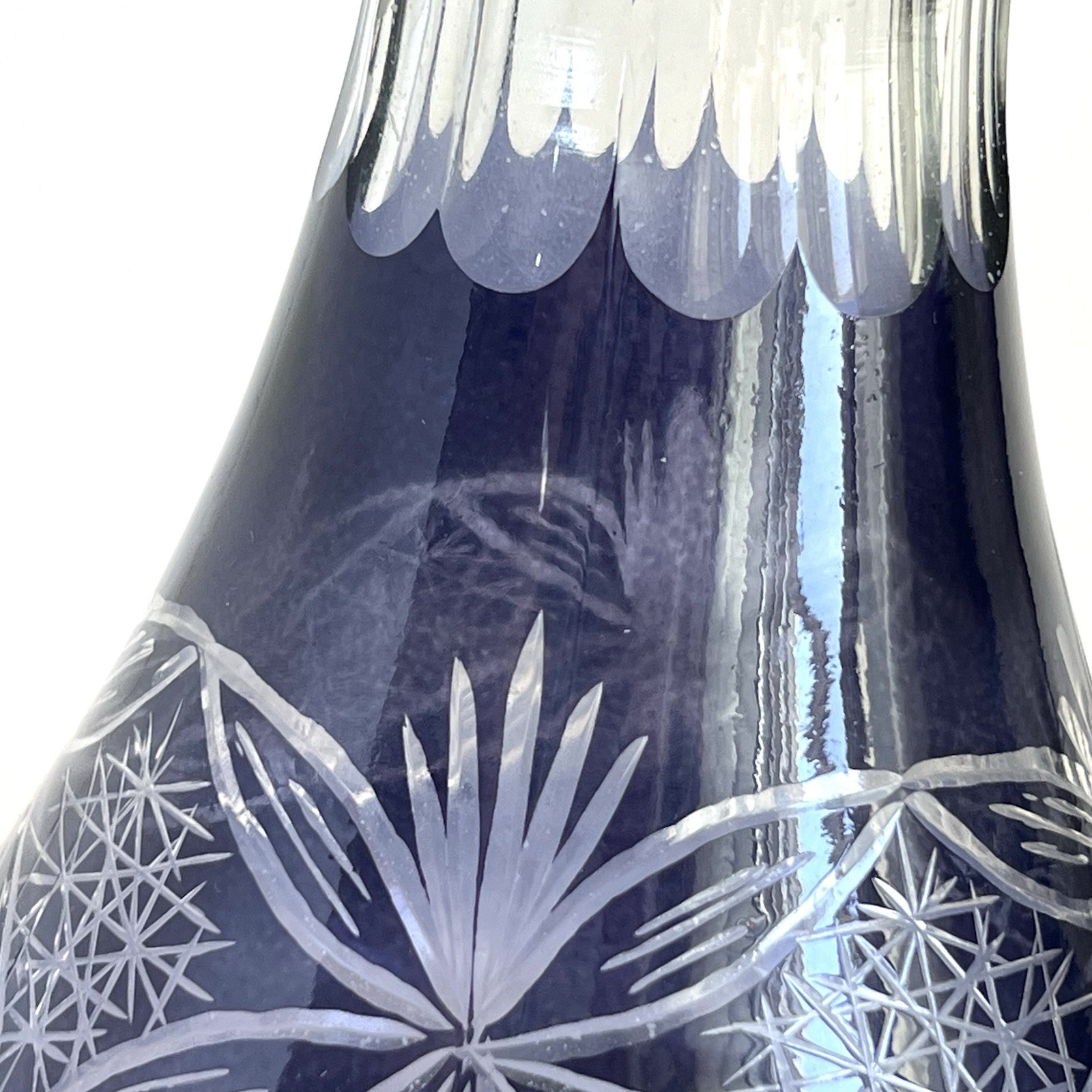 Hooka Glass Vase Modern Hookah Base Shisha Nargila Blue Design Vase Boho