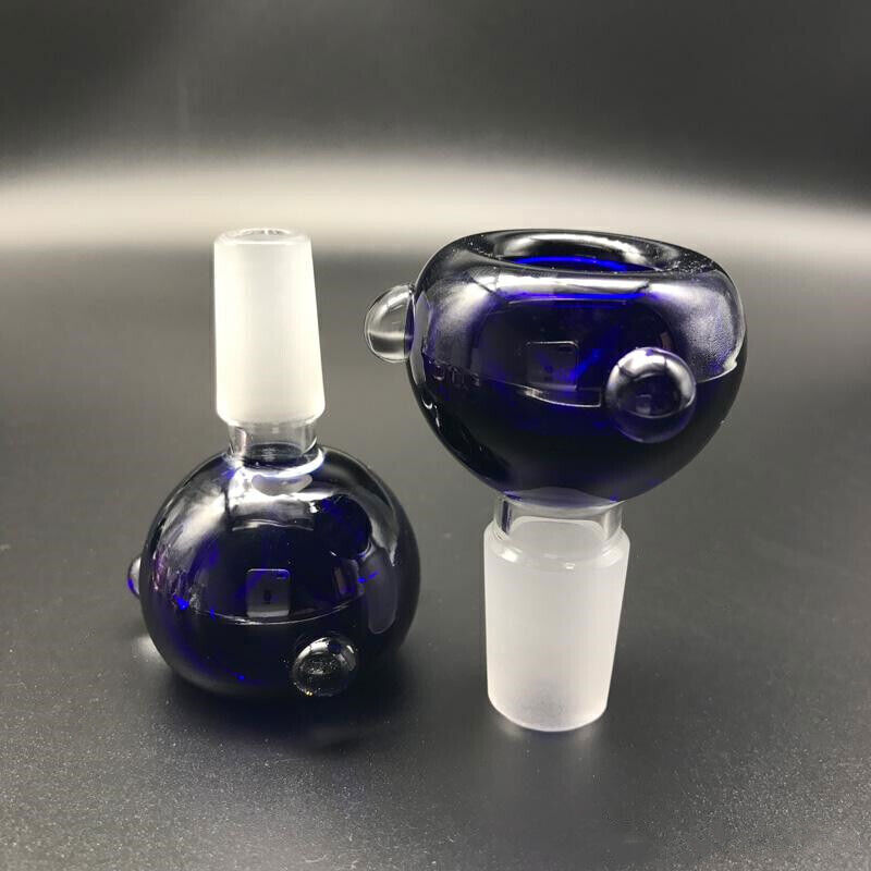 2PCS 14mm Male Bowl Thick Glass Bowl Big Ball for Glass Bong Pipe Slide Parts