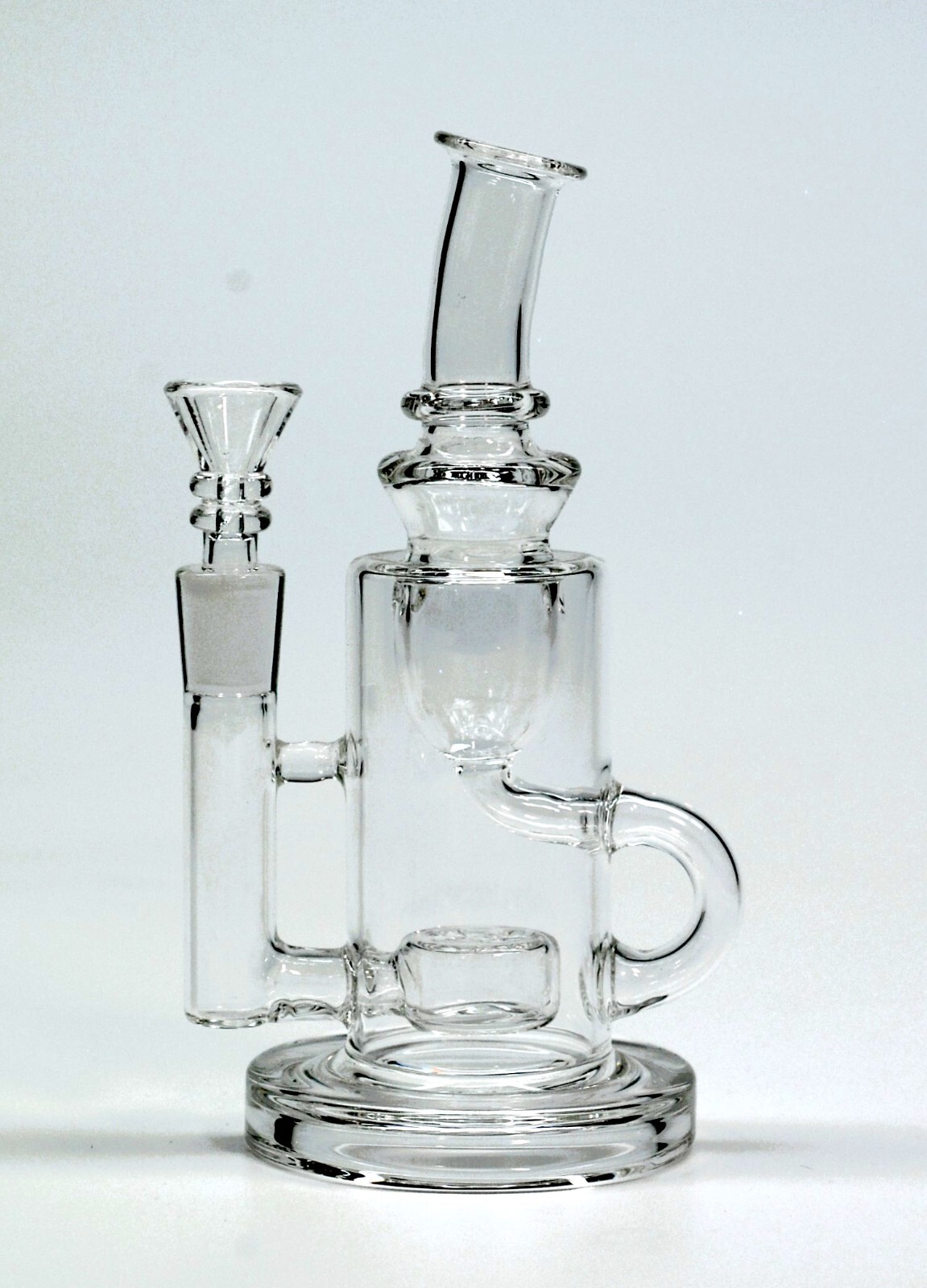 6&Prime; Mini Recycler Premium Quality Smoking Water Pipe Hookah Bubbler Bong