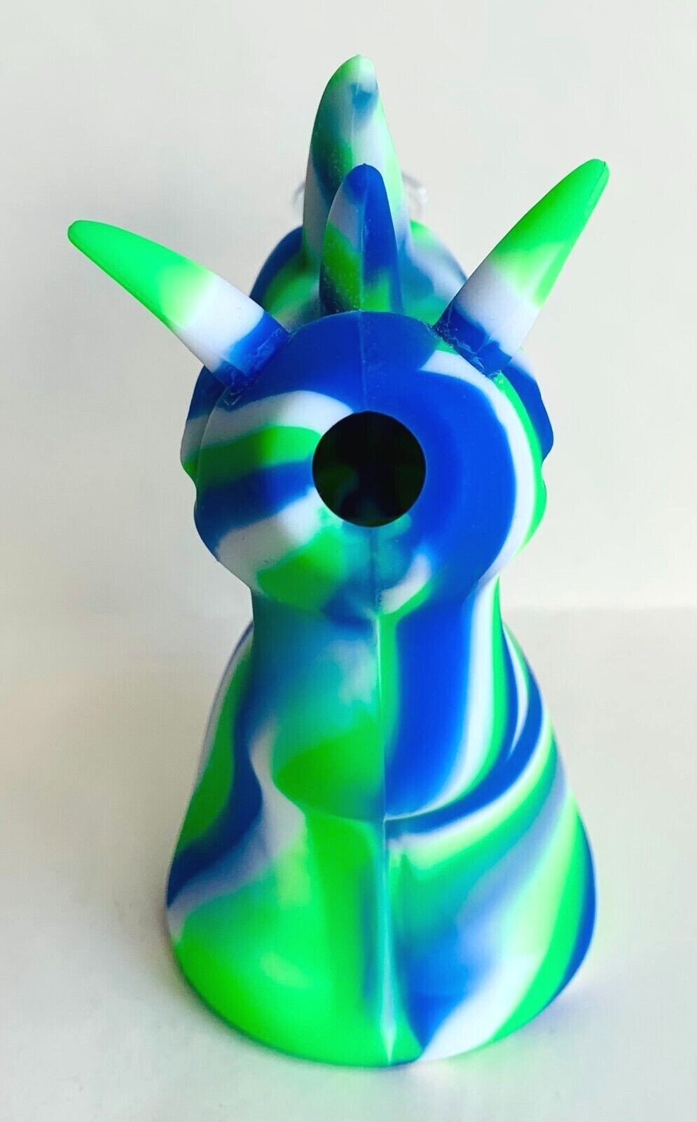 6&Prime; Silicone Dragon Hookah Tobacco Smoking Water Pipe with 14mm Male Glass Bowl