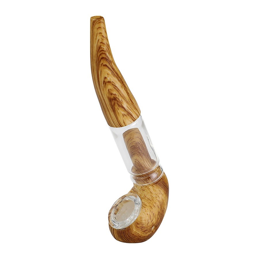 6.1 inch Silicone Hookah tobacco Smoking Pipe -Sherlock Pipe