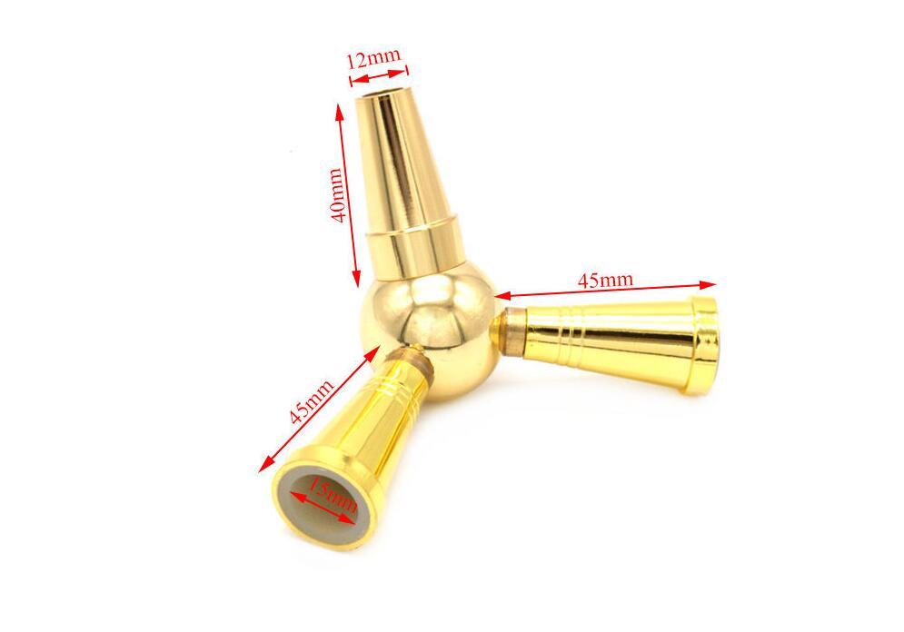 1 X Shisha Hookah Hose Adapter 1 to 2 Splitter Hose Connector Bypass Valve