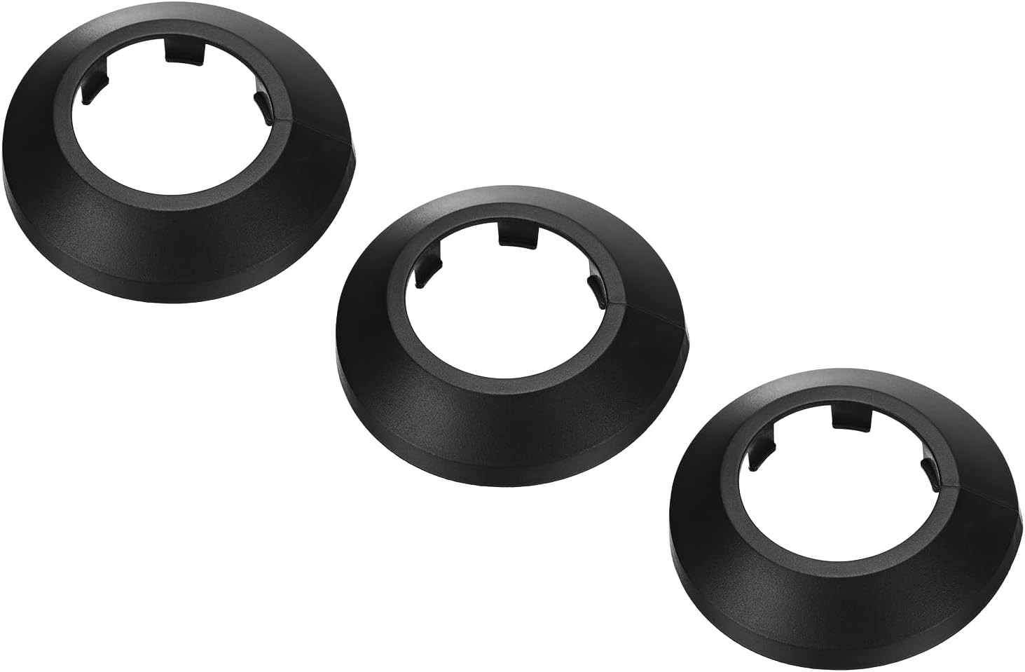 Water Pipe Cover Decoration Fit 1.69&Prime;/43Mm, 3Pcs Flange Water Pipe PP Plastic Es