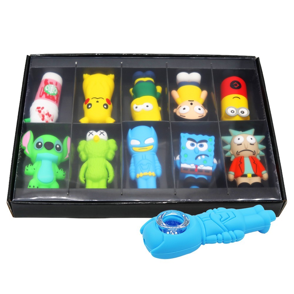 CL CARTOON ASSORTED DESIGN PIPE | XY179 | 2CT | ASSORTED DESIGNS
