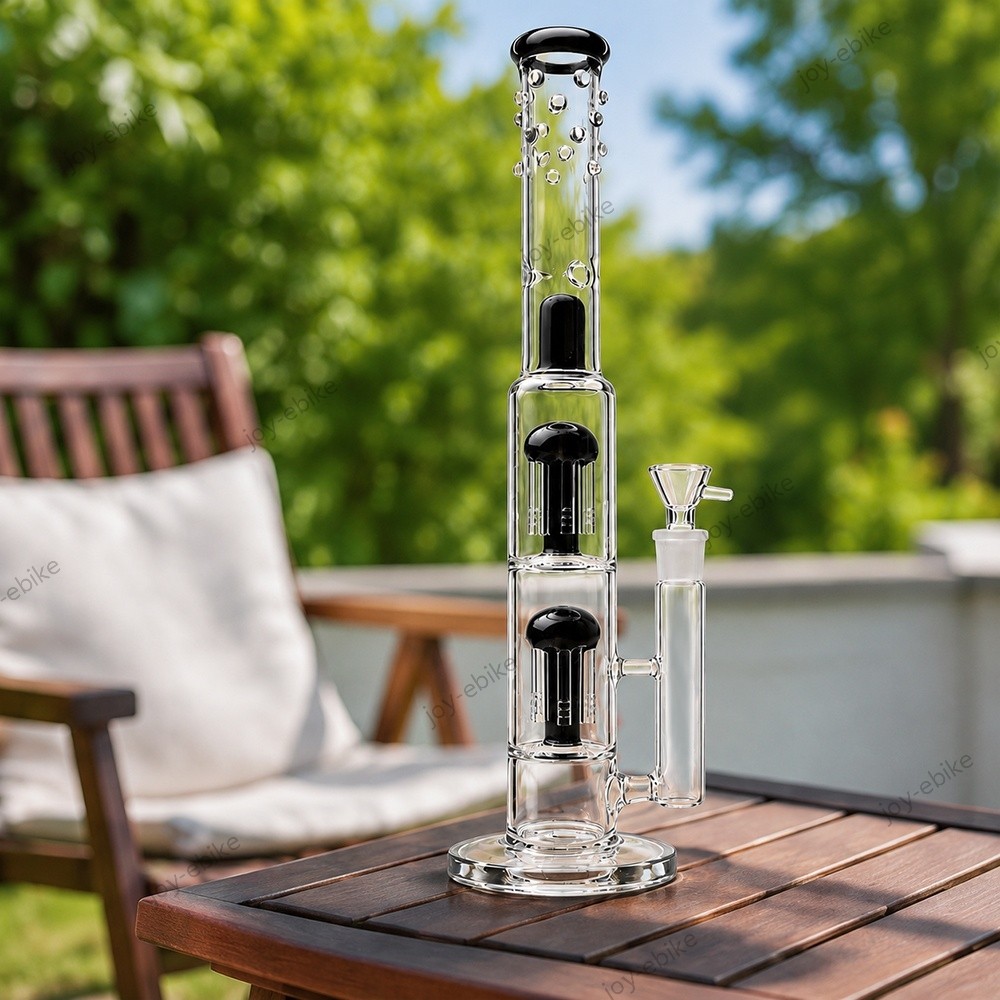 16.5 Glass Bong Glass Water Bongs Bowl Tornado Percolate Pipe Hookahs 18mm Bowl