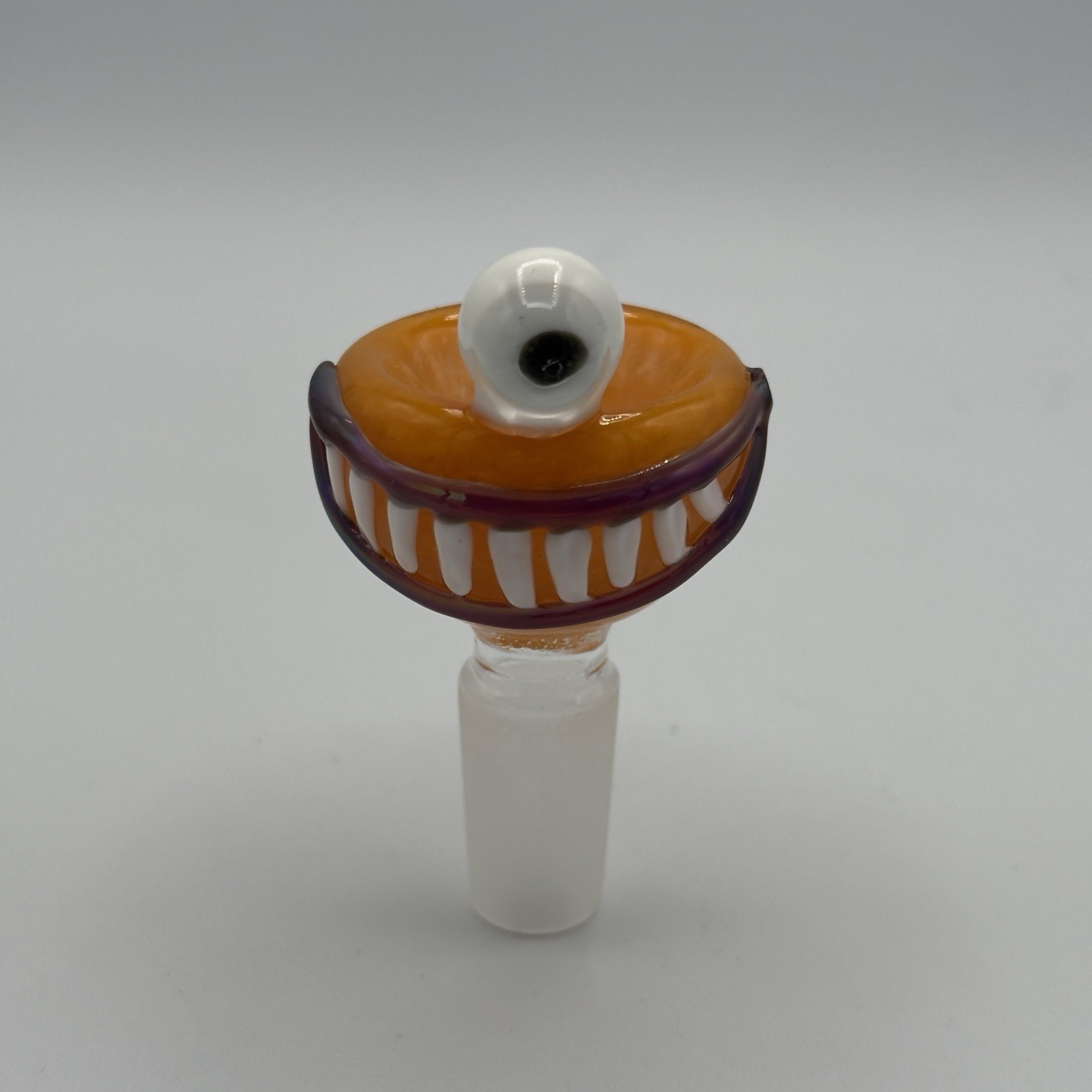 14MM Male Glass Bowl Piece Slide for Bong Water Pipe Hookah – Orange Cyclops