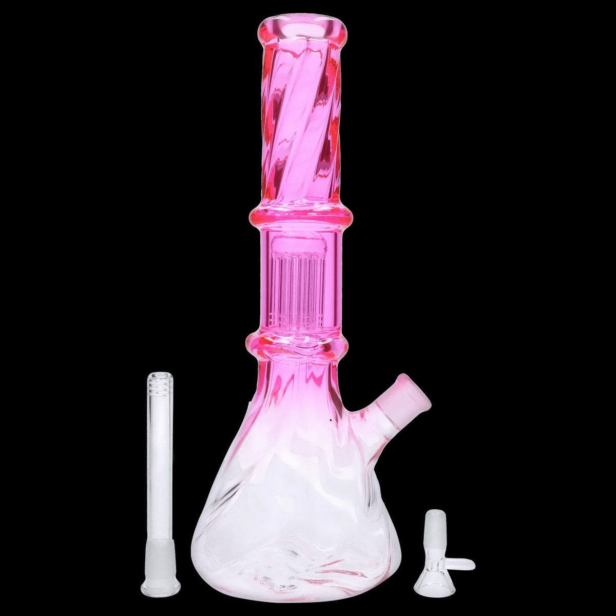 10&Prime; Color Twist Beaker Water Pipe F104