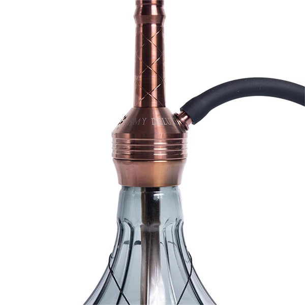 Hookah AMY Deluxe SS30.02 Bronze-Black German Quality Full Complete Set Shisha