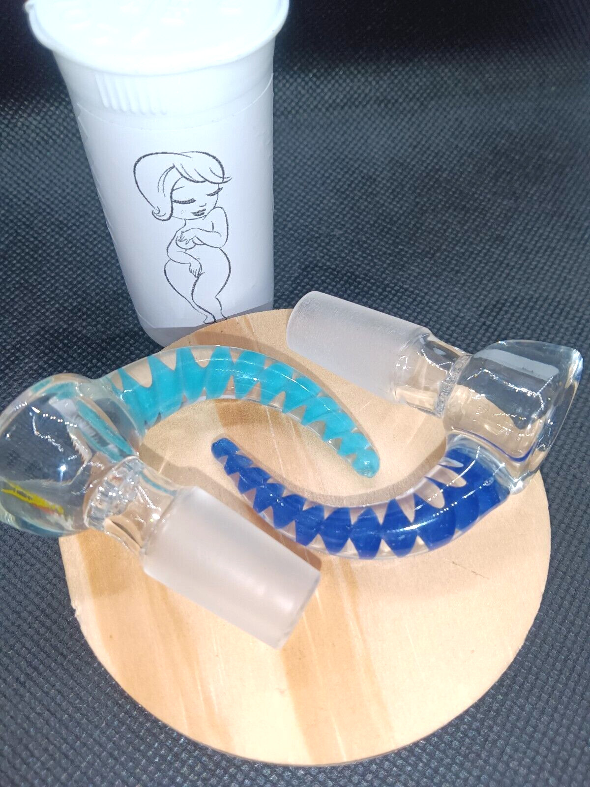 2 premium Glass Slide Bowl Water Pipe Hookah 14mm Male Bowl For Glass Bong