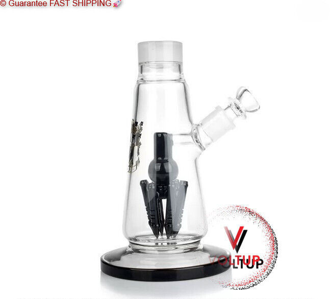 PHOENIX STAR 18&Prime; Skull Freezable Coil Bong 6 Arms Perc Water Pipe AUTHENTIC✅✅✅