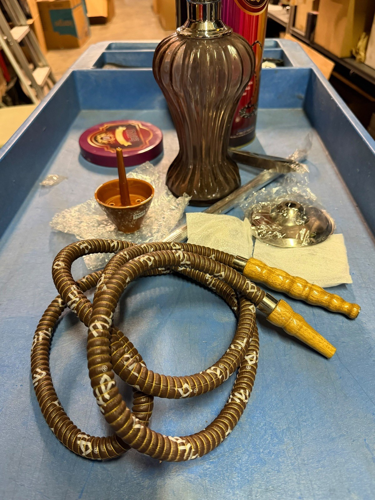 MYA MOZZA II HOOKAH 1 HOSE | 28 ” TALL Metal Gift Box!