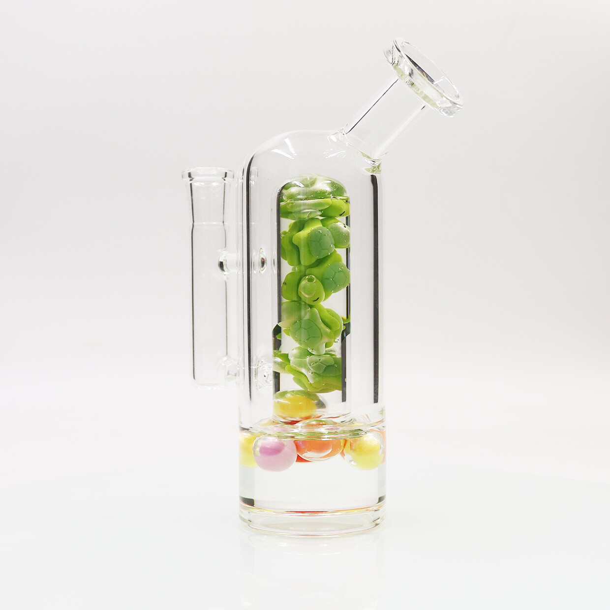 9 » Resin Hookah Glass Smoking Waterpipe Perc Bong Turtle pattern Handmade