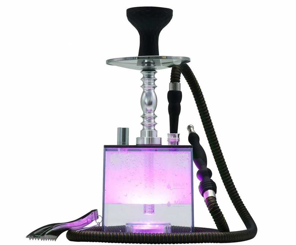 Kitosun Trilogy Hookah Glass Base 4 Hose Ports Diffuser Vulcan HMD Phunnel Bowl