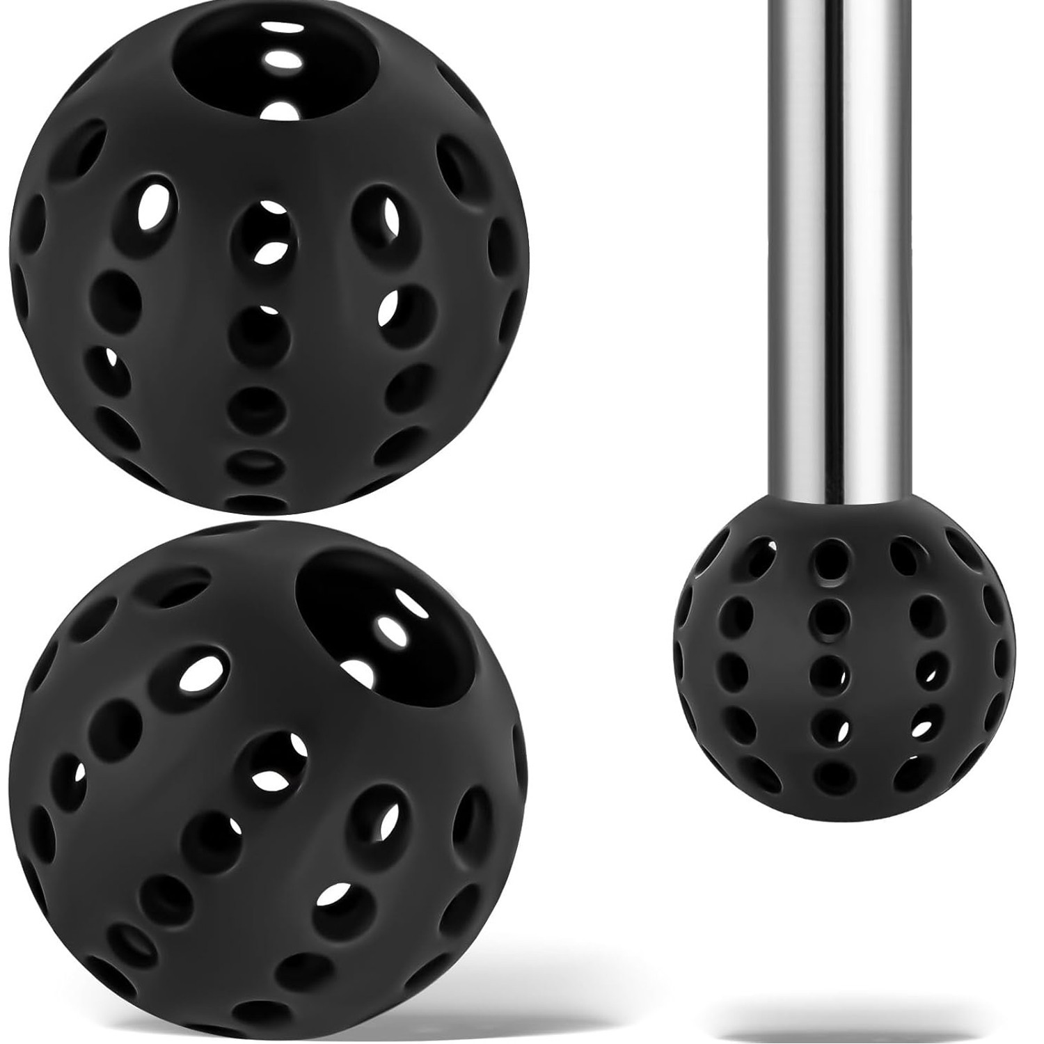 6X Silicone Silencer Muffler Shisha Hookah Smoking Pipe Sheesha Chicha Diffuser