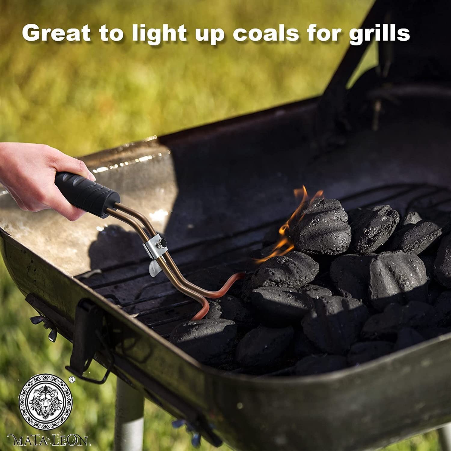 Electric Charcoal Starter for Grill – Mata Leon Premium BBQ Grills Firepla