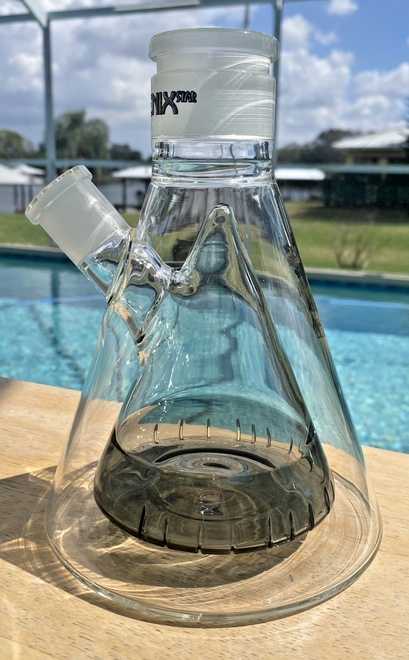 REPLACEMENT BASE 7.5&Prime;Phoenix Star 5mm Beaker Water Pipe Bong Bubbler (Base only)