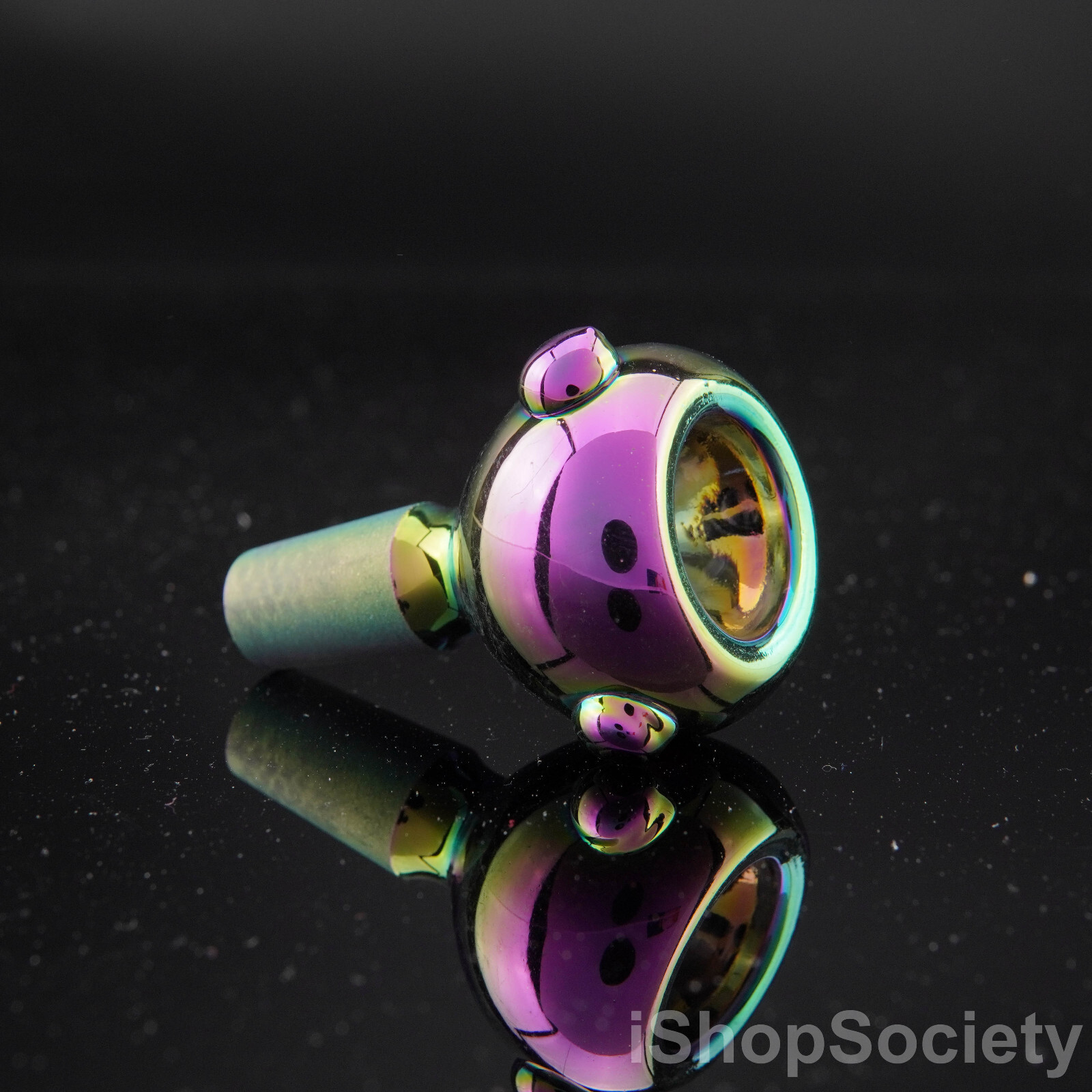 2.5&Prime; Chroma Slide Bowl 14mm Water Pipe Hookah Head Piece Thick Glass Bowl – P795