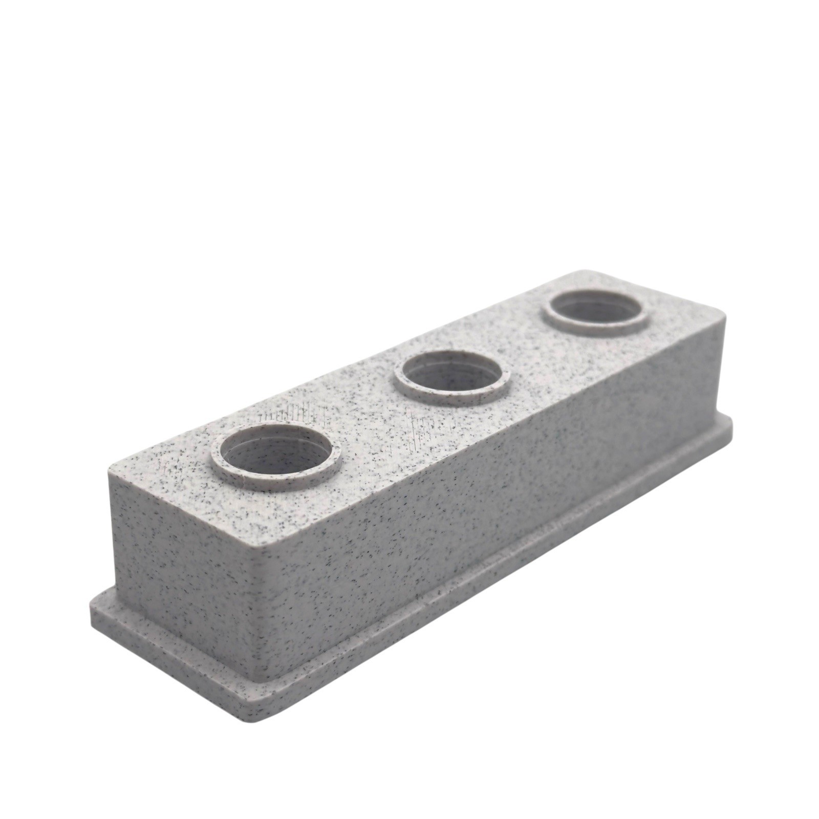 14mm Bowl Slide Stand Holder – 3 Bong Slide Display – White Marble