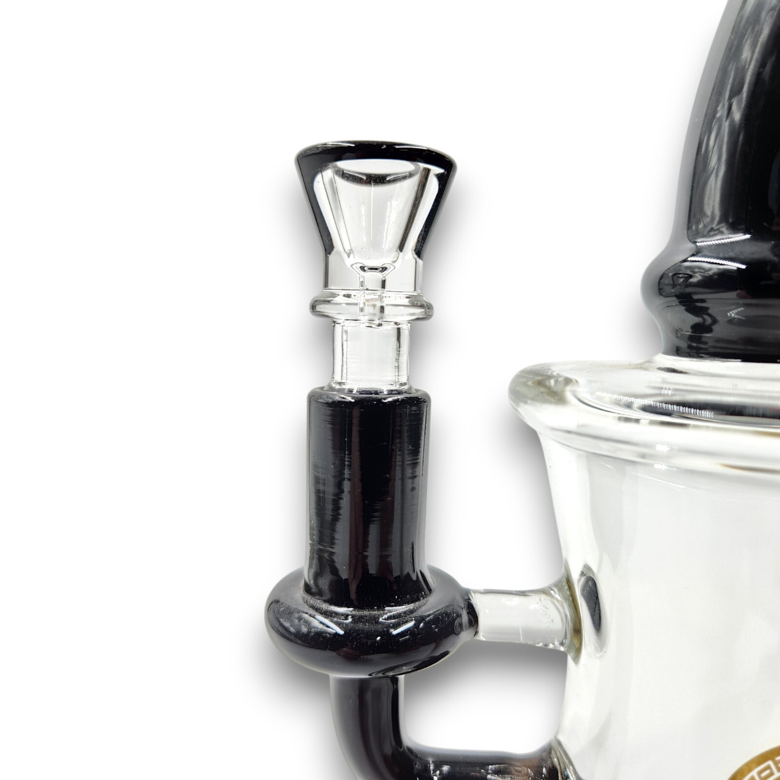 10&Prime; Bougie Glass Beaker Bong Barrel PERCOLATOR HEAVY DUTY Smoking Water Pipe
