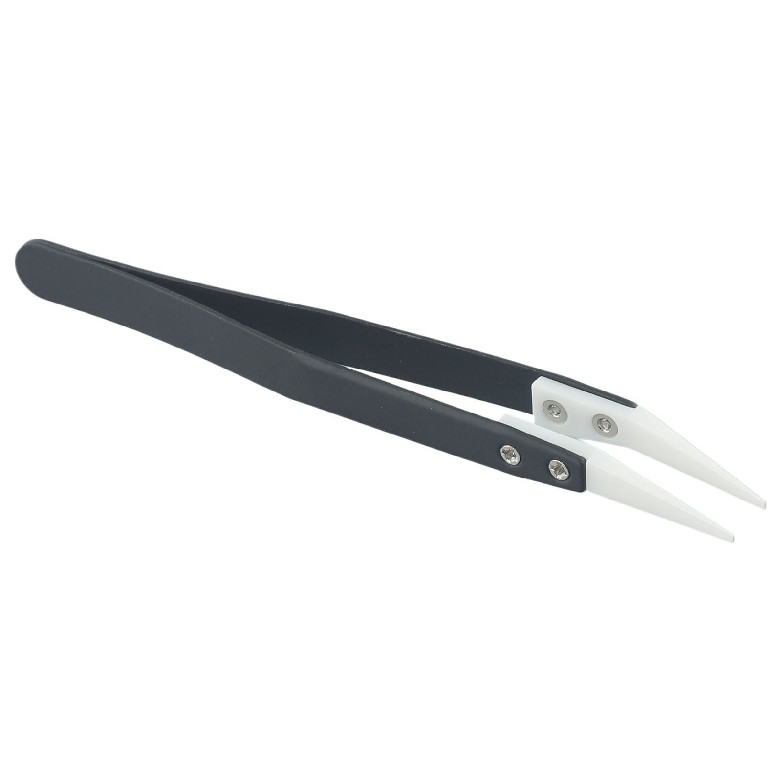 3pcs Non Conductive Ceramic Tweezers Anti-Static Reverse Tweezers Heat Resistant