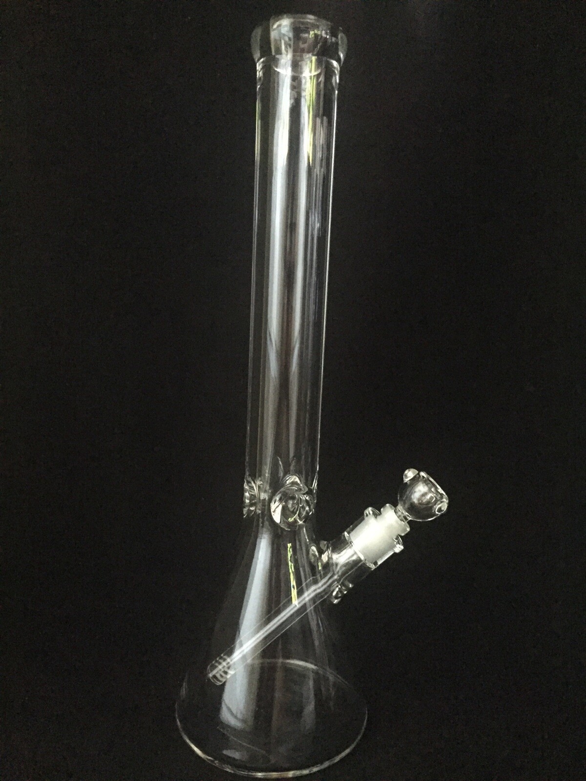 9mmHeavy Thick Glass Water Pipe Bong Beaker “18” Inch