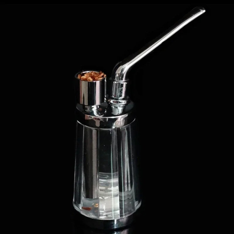 Portable Mini Hookah Water Pipe Metal Shisha Tobacco Smoking Pipe
