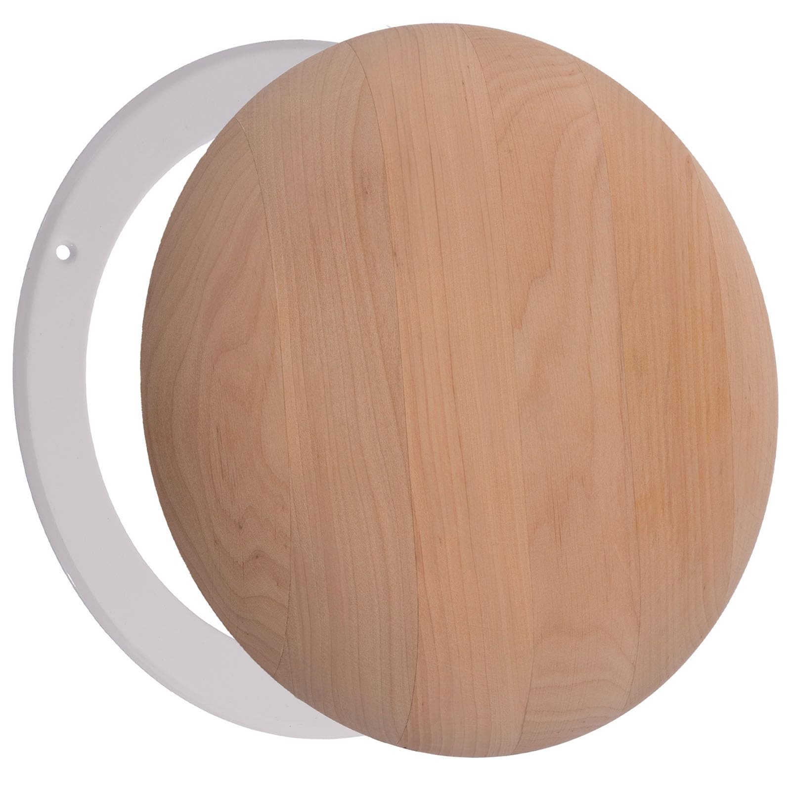 6 inch Resin Free Wood Diffuser – Round Sauna Vent Cover – Adjustable Air Val…