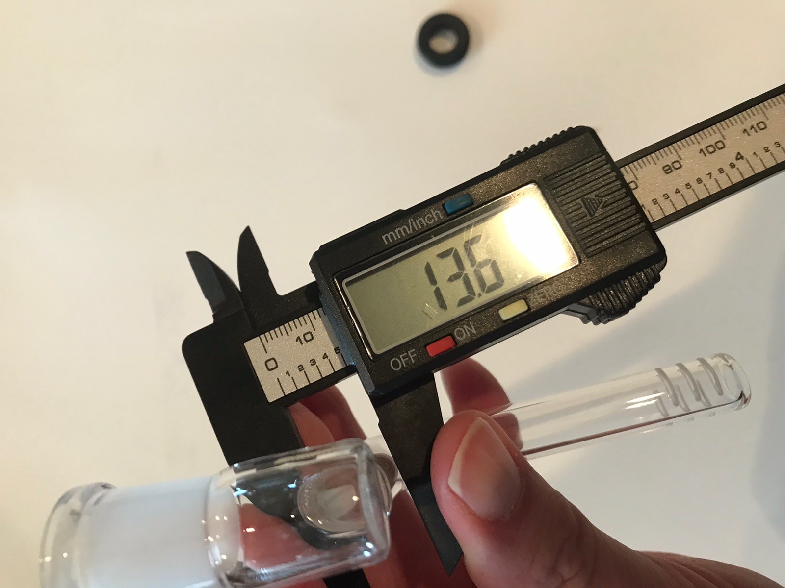 Bottle Glass Downstem 90 Degree Curved Bent 14mm Clear Bowl DIY Application