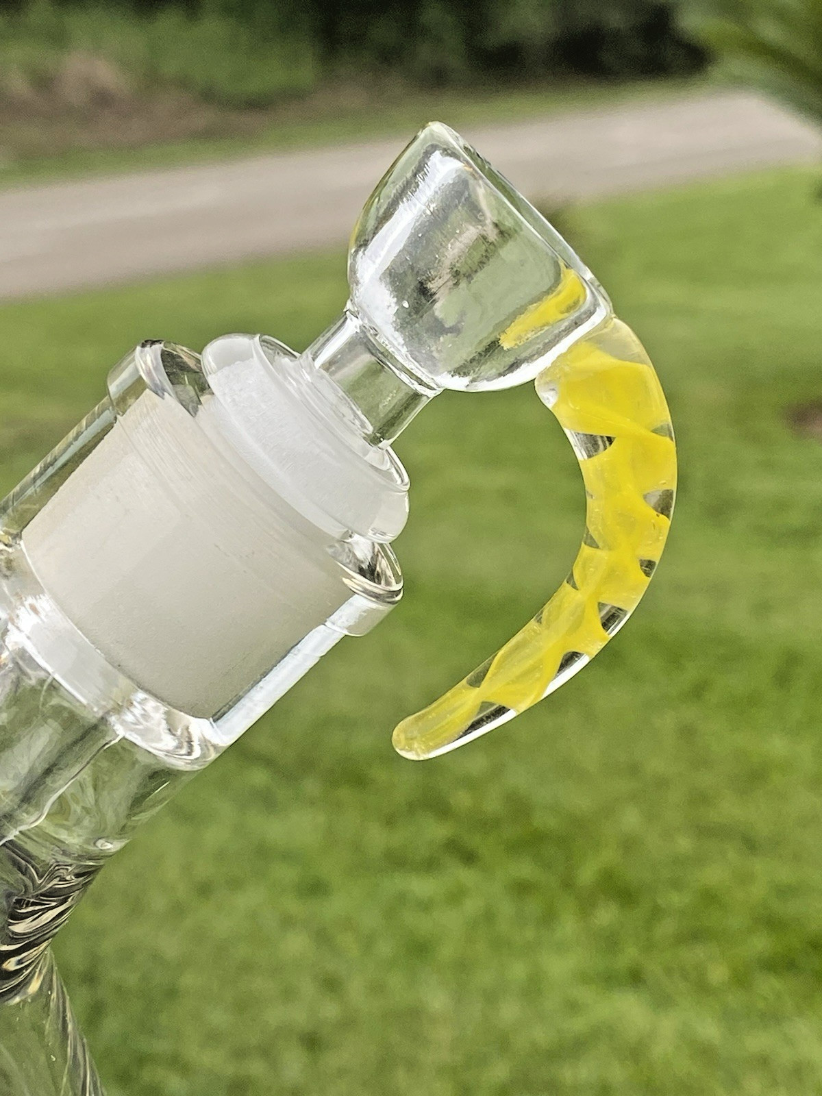 Heavy 15.5&Prime; 9mm Glass Beaker Water Pipe Bong W/ Custom 14mm Horned Bowl 5&Prime; Base