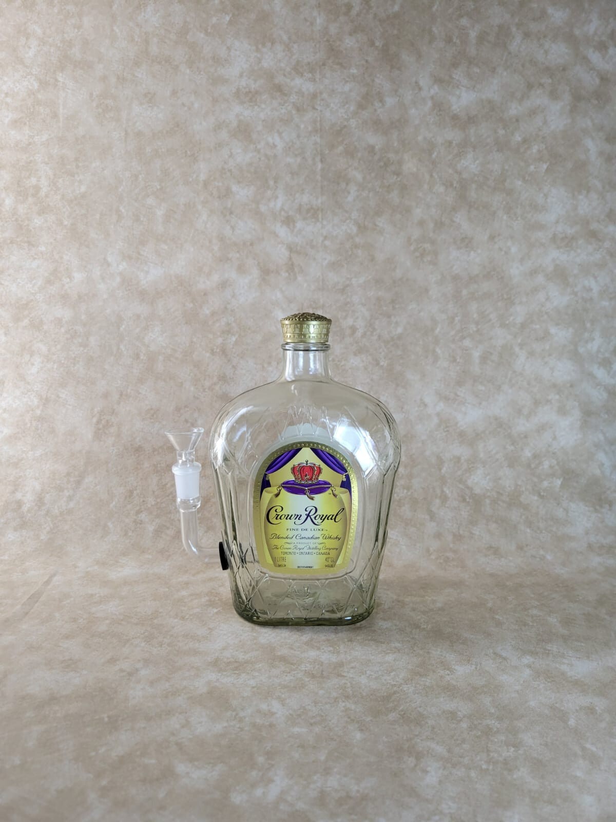 Crown Royal Original Water Pipe Bubbler
