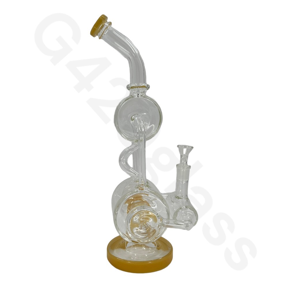 🔥 15 Inch LOOKAH Transparency Water Pipe | Glass Bong Hookah Bong