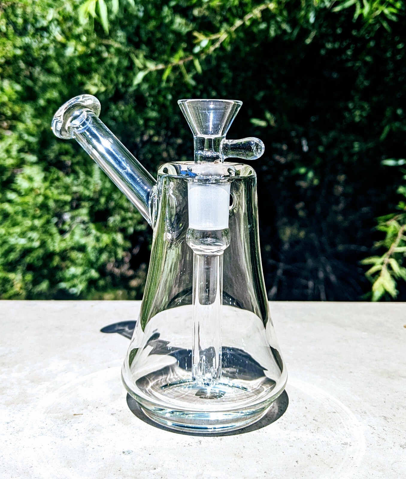 5.5&Prime; Thick Hammer Glass Bubbler Bong Carb Hole Premium Quality Water Pipe Hookah