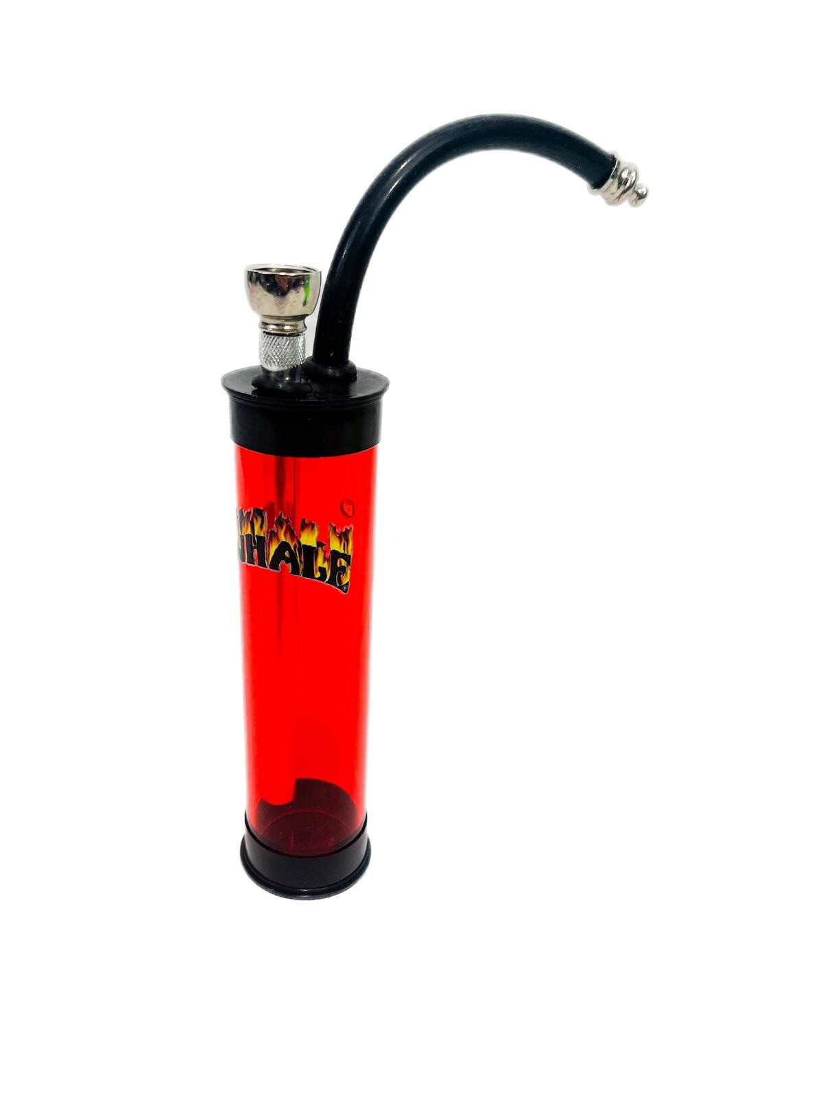 INHALE®️1.5￼X8&Prime; STRAIGHT ACRYLIC HOOKAH WATER PIPE MADE IN USA