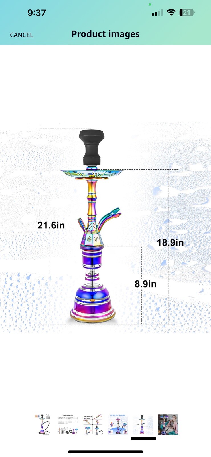 Hookah Set 23 » Shisha Hookah Complete Set
