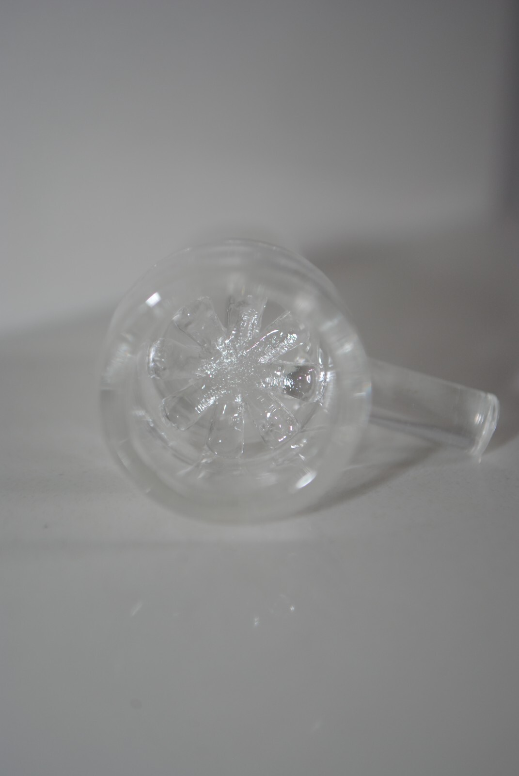 18MM GLASS BOWL MALE INSERT WITH ASHCATCHER 4COLORS AVAIL 14MM & 18MM AVAIL ALSO