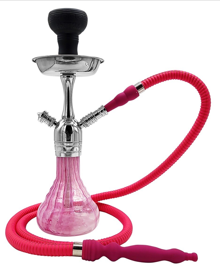 16&Prime; Pharaoh&rsquo;S Kaya Hookah Set, Shisha Hose, tong Cotton Candy