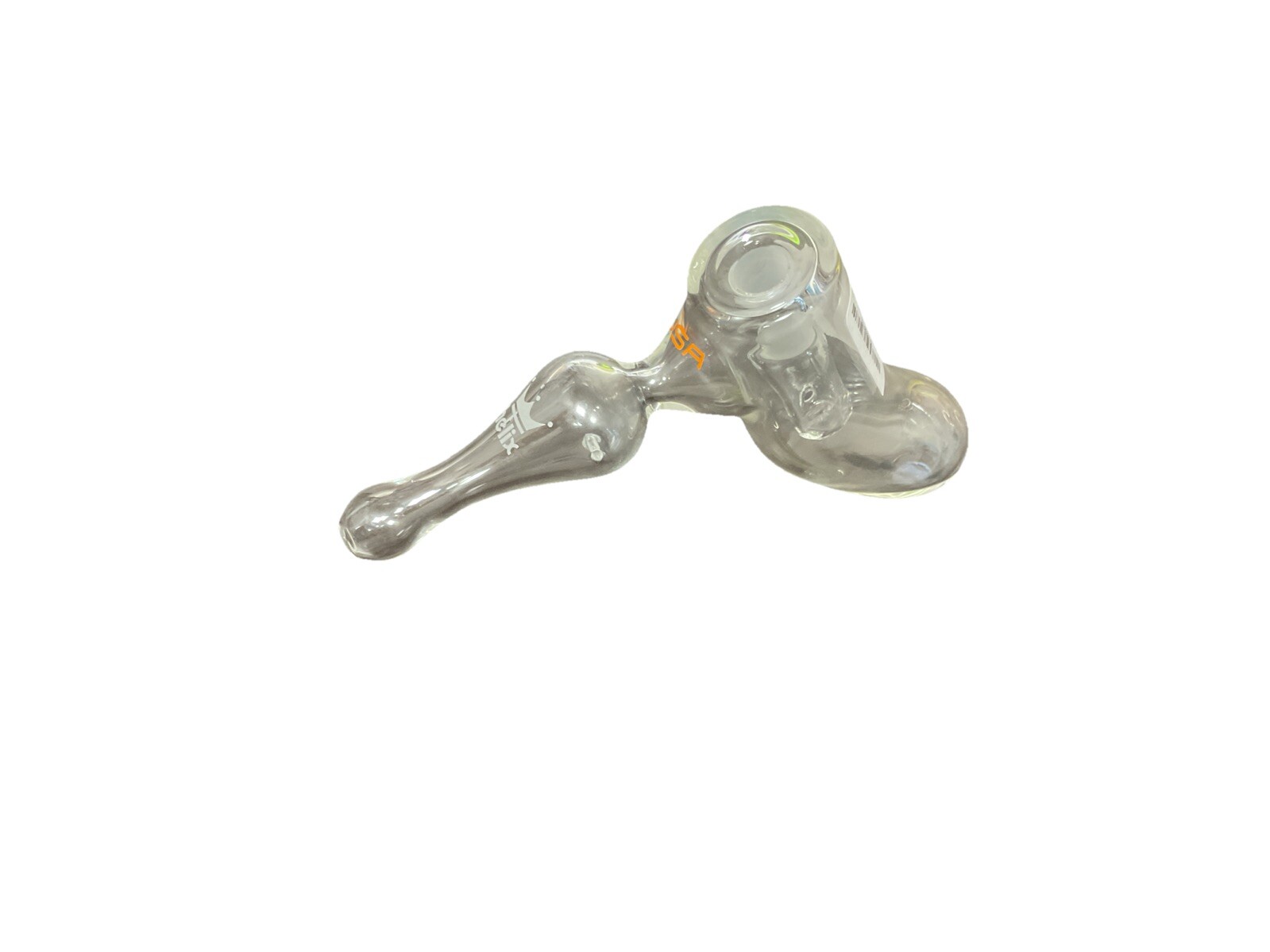 American Made Glass Helix Bubbler
